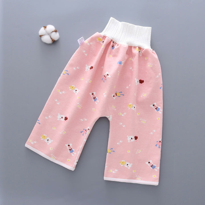 Gonna impermeabile per neonata, pantaloni per pannolini, pantaloni per l'addestramento al sonno e alla pipì a letto, pannolini impermeabili e a tenuta stagna per neonati, gadget utile