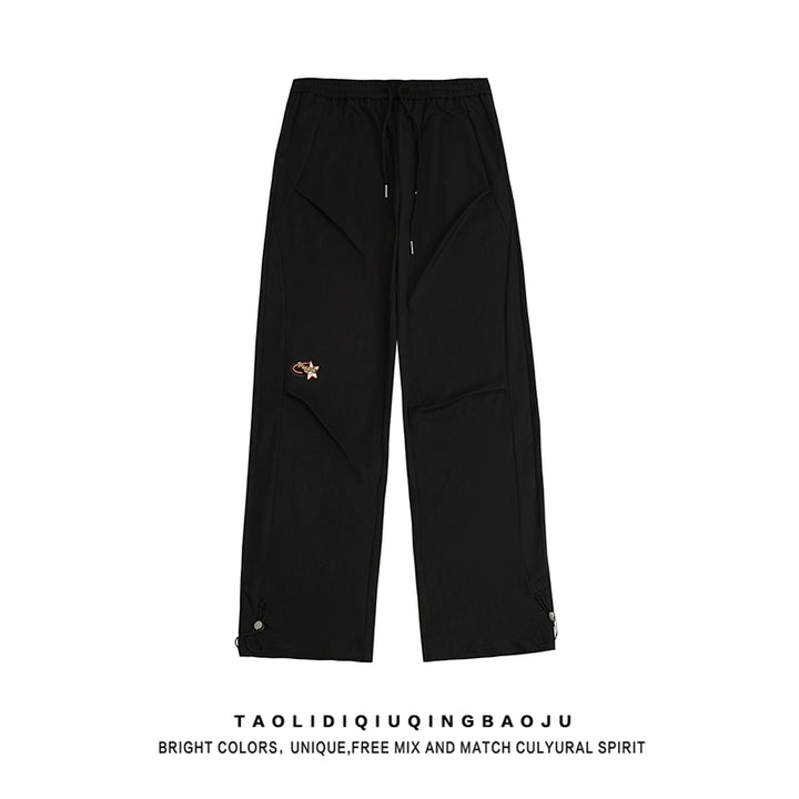 Pantaloni da jogging con coulisse e vita elastica