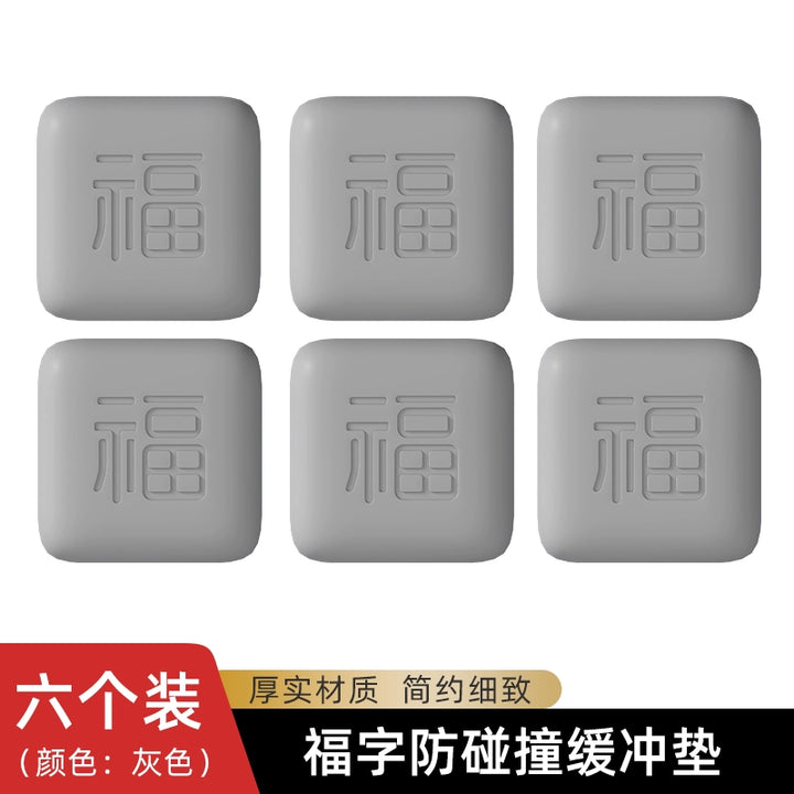 Adesivo frigorifero anticollisione in silicone addensato Youqin Fu Character