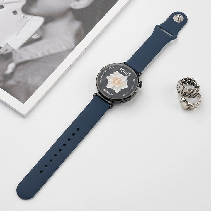 Cinturino sportivo in silicone per Huawei Smart Watch da uomo