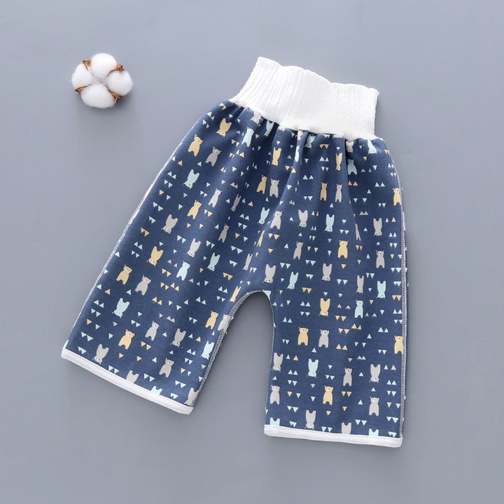 Gonna impermeabile per neonata, pantaloni per pannolini, pantaloni per l'addestramento al sonno e alla pipì a letto, pannolini impermeabili e a tenuta stagna per neonati, gadget utile
