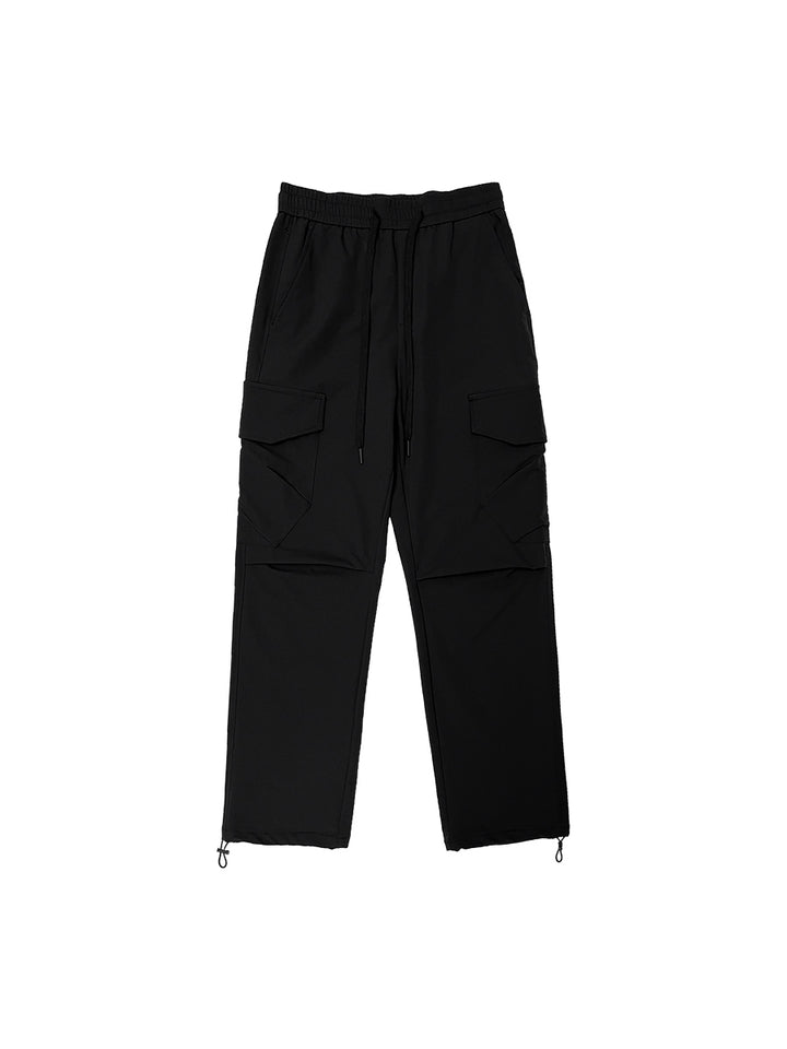 Pantaloni cargo da uomo del marchio americano di moda Uncle Bar, pantaloni larghi autunnali e invernali da uomo, pantaloni sportivi casual a gamba dritta