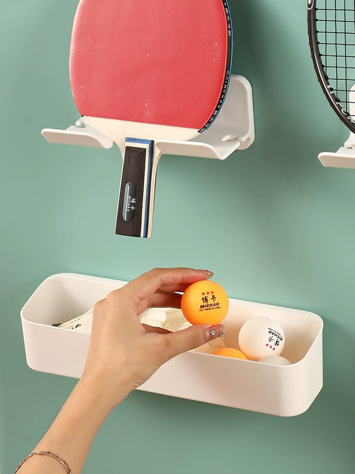 Supporto per racchette da ping-pong