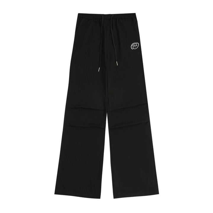 Pantaloni da paracadutista con elastico in vita e coulisse