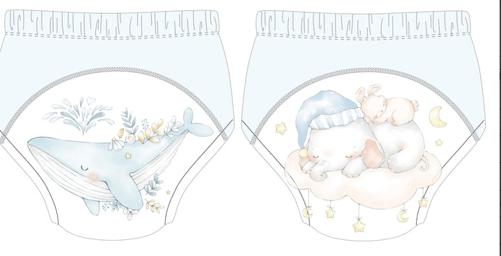 Pantaloni da allenamento per la toilette Baby Boy Baby Girl Baby Baby Diaper Anello lavabile Pannolini per bambini Handy Gadget Pannolino impermeabile