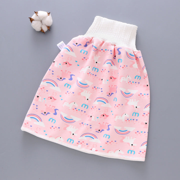 Gonna impermeabile per neonata, pantaloni per pannolini, pantaloni per l'addestramento al sonno e alla pipì a letto, pannolini impermeabili e a tenuta stagna per neonati, gadget utile
