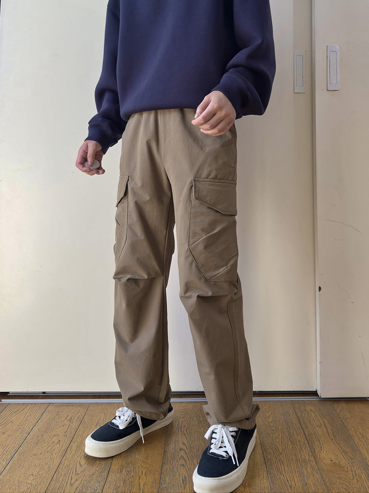 Pantaloni cargo da uomo del marchio americano di moda Uncle Bar, pantaloni larghi autunnali e invernali da uomo, pantaloni sportivi casual a gamba dritta