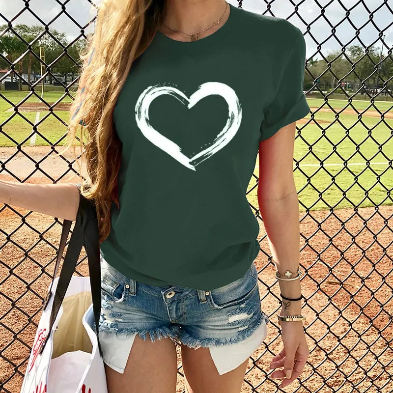 Hearts Women T-shirts