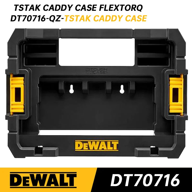 DEWALT TSTAK Tough Storage Case Power Tool Accessories Screwdriver Bit Parts Storage Box DT70801 DT70801 DWAN2190 N542474