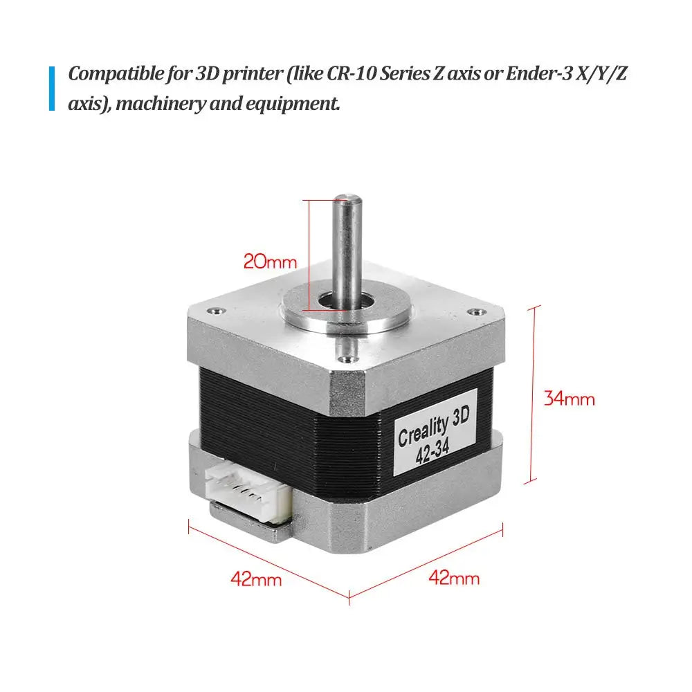 3D Printer Parts 42 40 42 34 X/Y/Z/E Stepper Motor For 3D Creality Ender 3 Pro CR-10 3D Printing Machine Accessory Motors