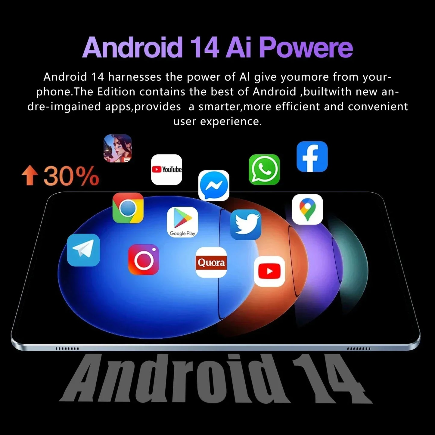 2025 Pad Global Version Pad 6S PRO Tablet Android 14 16GB 1TB 2TB 11Inch 20000mAh 5G Dual WiFi Phone Call Google Play Tablet PC