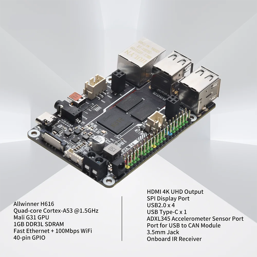 BIGTREETECH BTT PI Board 64 Bit Quad Core Cortex-A53 ARM VS Raspberry PI Orange PI PI4B+CB1 Upgrade For Klipper 3D Printer