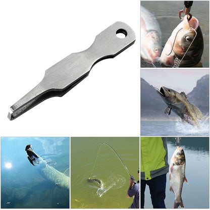 Multifunctional 1-5pcs  Fishing Line Cutter Nippers Lure Ring Opener Hook Eye Cleaner Double Ring Opening Mini Tools Pliers