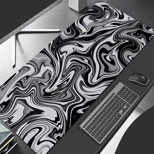 Topographic Map Seamless Mousepad Custom Home Computer Keyboard Pad Desk Mat Laptop Soft Anti-slip Table Mat XX Big Mouse Pad