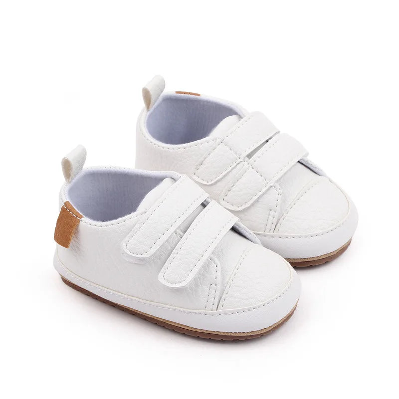 KIDSUN Spring Boys Girls Casual Canvas Sneakers Shoes Newborn Baby Shoes Soft Sole First Walkers Toddler Shoes