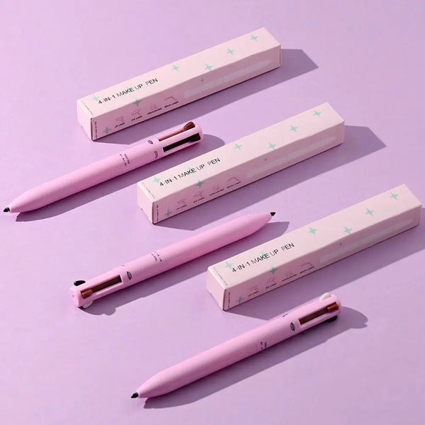 Penna per trucco 4 in 1 Matita per sopracciglia