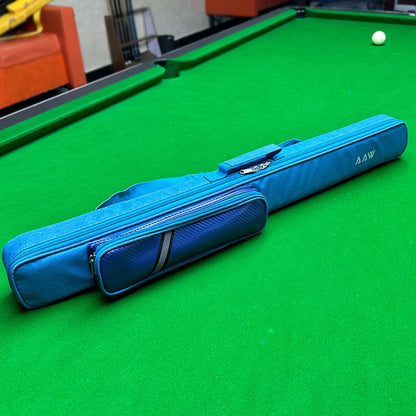 3x4 Pool Cue Cases 1/2 Snooker Pool Cue Bag Portable Lightweight Soft Billiard Cue Stick Storage Pouch Sport Accessories