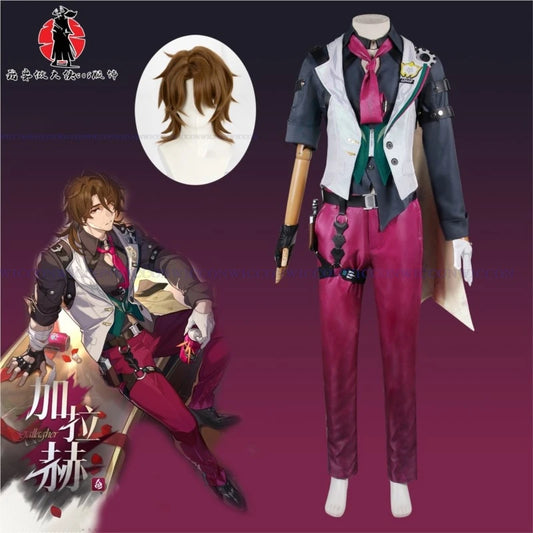 Game Honkai: Star Rail Cos Gallagher Cosplay Costume Party Uniform Men Hallowen Cos Prop Anime Play Role Clothes Clothing