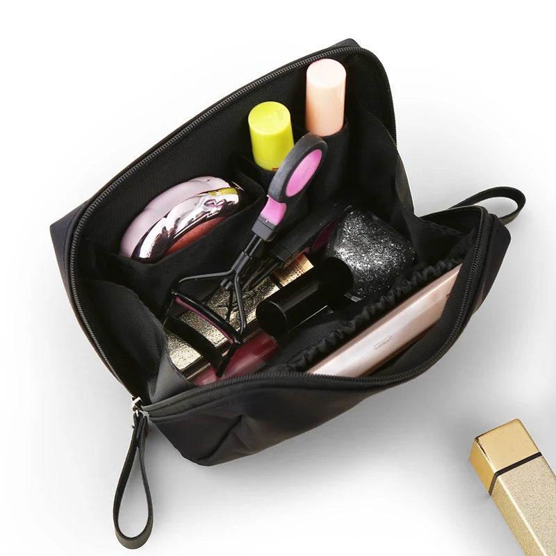 Nylon Portable Handheld Lipstick Bag Mini Coin Purse Casual Cosmetic Bag Travel Storage Bags Women Makeup bag