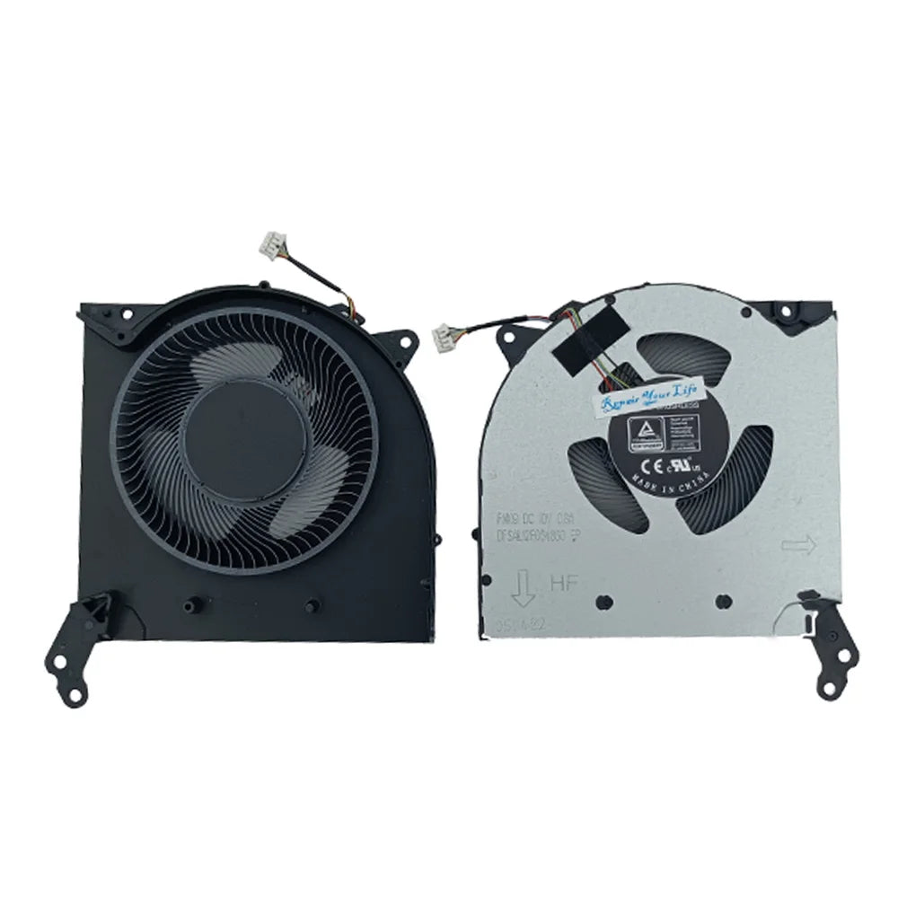 CPU GPU Cooling Fan for Lenovo Legion 5-15ACH6H Type 82JU, R7000P Y7000P 2021 DC10V Gaming Laptop Cooler Radiator 5H40S20304