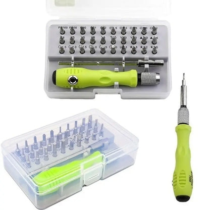 Tool Repair 32 In 1 Precision Screwdriver Set Mini Magnetic Screwdriver Bits Kit Phone Mobile IPad Camera Maintenance Cacciaviti