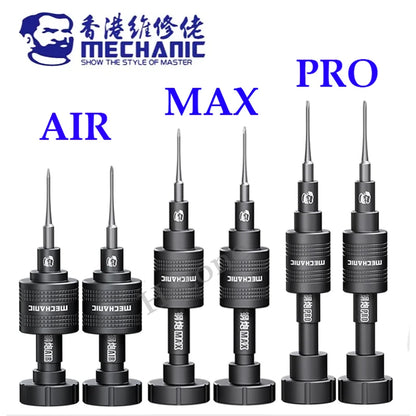 Mechanic AIR PRO MAX High Hardness Screwdriver Cross Y-type Torx 0.6 Disassemble Mobile Phone Watch Tablet Repair OpeningTool