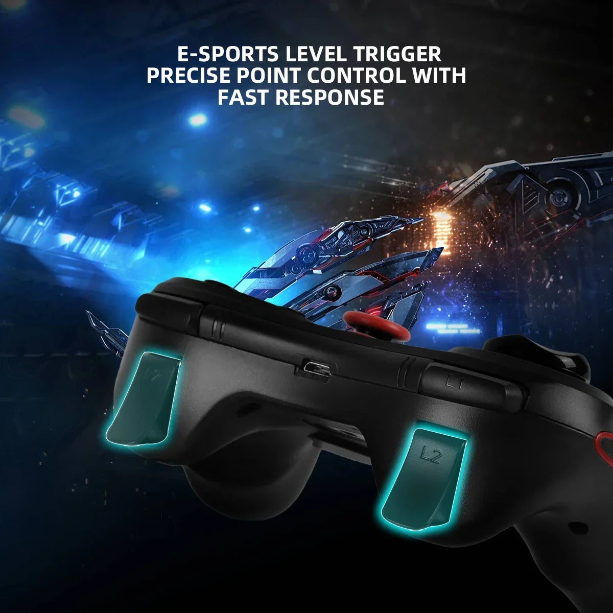 GAMINJA Wireless Bluetooth Gamepad PC Game Controller Gaming Joystick For Android Mobile Phone TV Box Playstation 3 Tablet PC