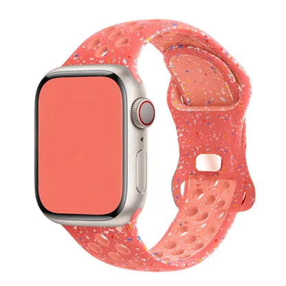 Strap For Apple Watch Band 44mm 49mm 40mm 45mm 41mm 42mm Silicone bracelet correa iWatch Ultra 2 Series 9 8 SE 7 6 5 4 3