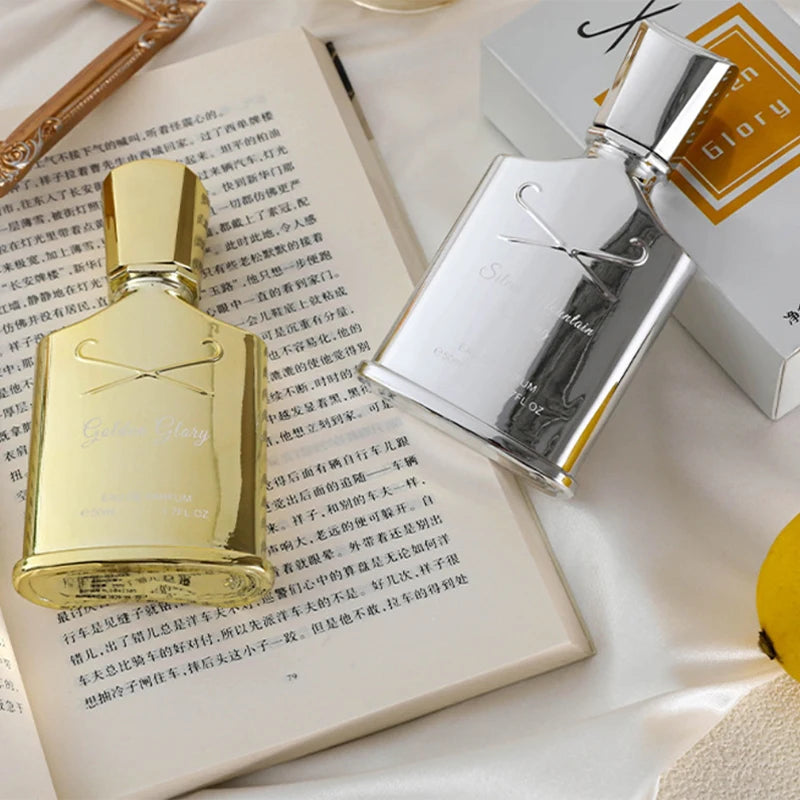 Brand Luxury Refreshing Light Men Perfume 100ml Silver Mountain Water Scent Eau De Parfum Charm Cologne Mujer Originales Spray