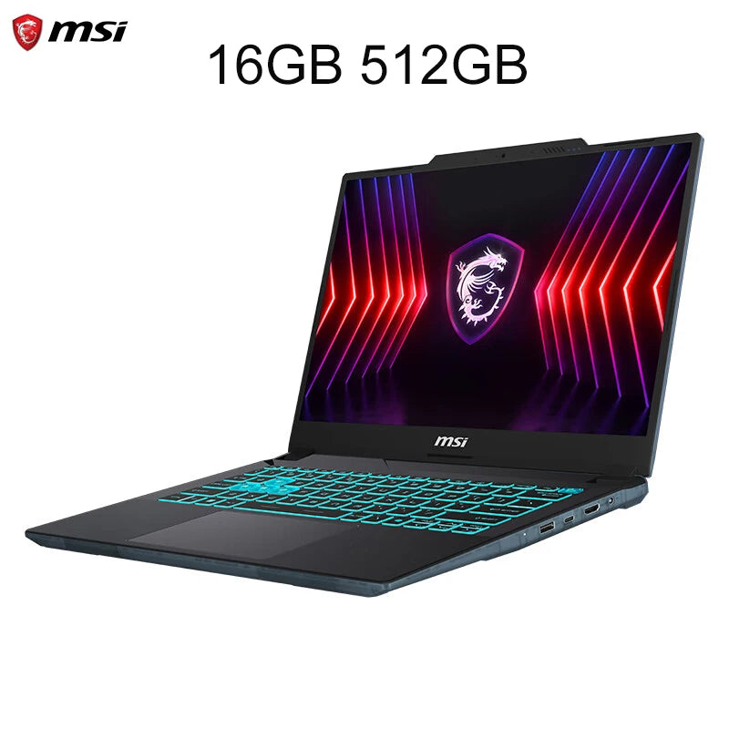 2024 MSI Cyborg 14 Gaming Laptop 14 Inch FHD 144Hz IPS Screen Notebook i5-13420H 16GB 512GB SSD RTX4050 Netbook Laptop Computer