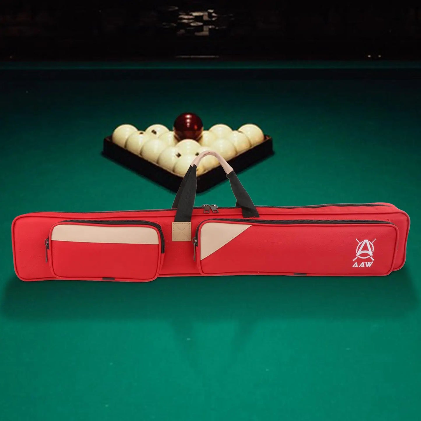 Pool Cue Case Waterproof with Adjustable Shoulder Strap Billiard Cue Case