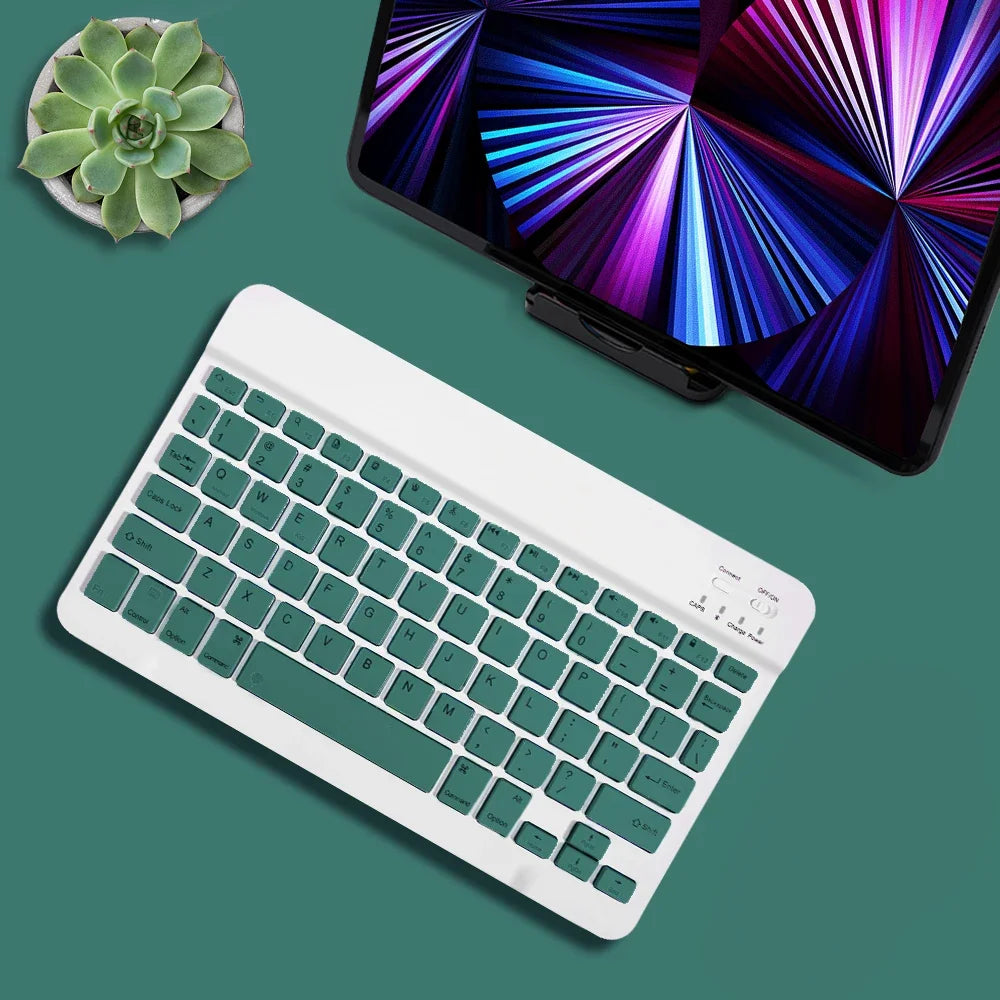 Tablet Wireless Keyboard For iOS Android Windows For iPad Huawei Samsung Xiaomi Teclado Bluetooth-compatible Keyboard and Mouse