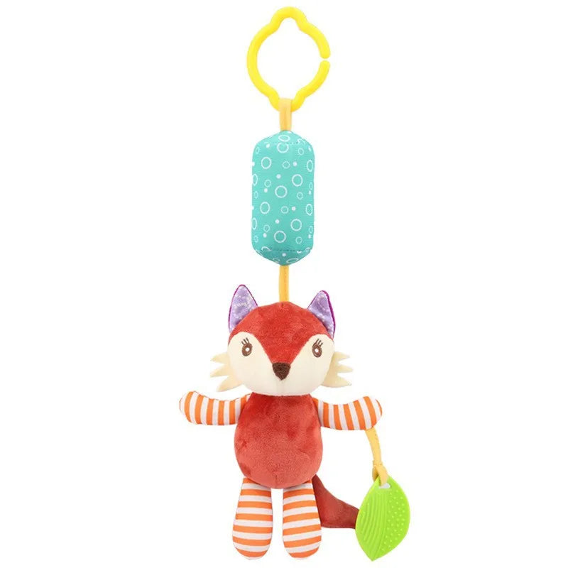 Baby Crib Hanging Rattles Toys Car Seat Toy Soft Mobiles Stroller Crib Cot Spiral Toy Pram Hanging Dolls for Babies Newborn Gift