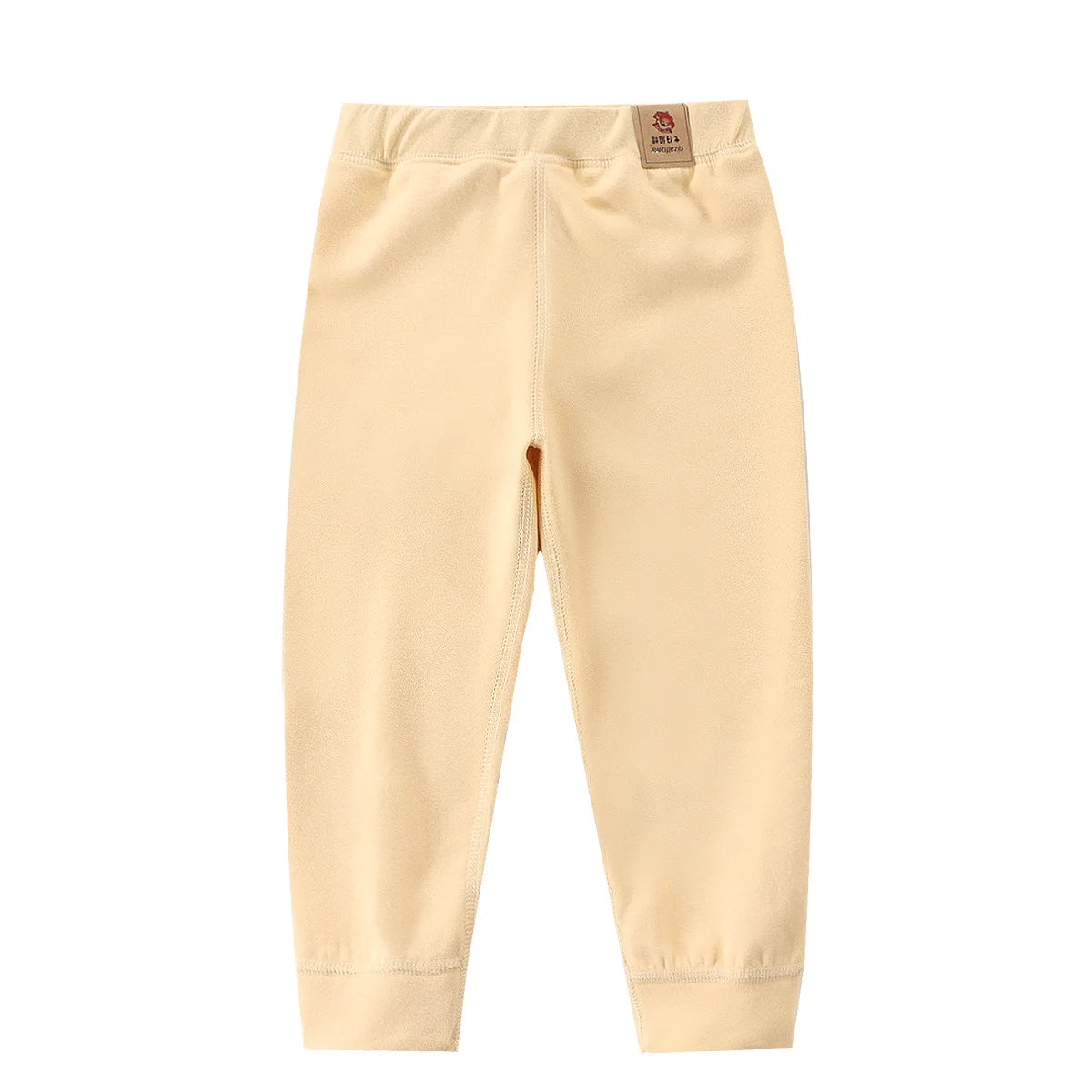 Children's Padded Bottoms Boys Single Trousers Girls Autumn and Winter Warm Middle and Large Children Thickened Long Pants