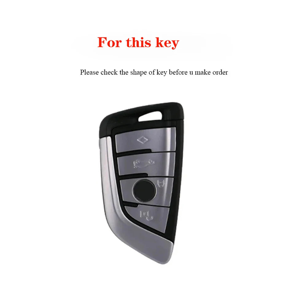 For BMW key Case Cover for Bmw 1 3 5 series 320li x3 x5 x1 530 G20 G30 G11 F15 F16 G01 G02 F48 Car key cover women and man