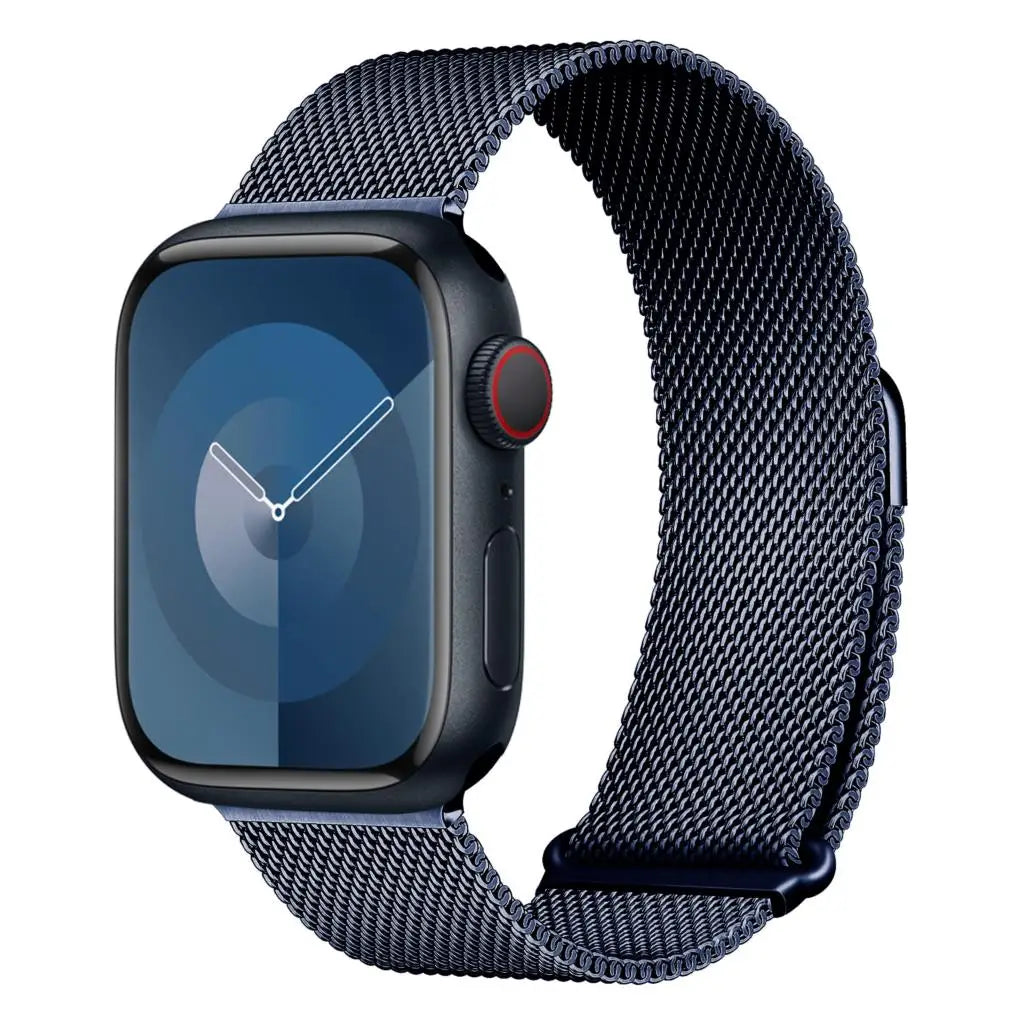 Milanese loop Strap For Apple Watch Band 44mm 45mm 49mm 40mm 41mm 42mm 38mm correa bracelet iWatch series 9 8 7 se 5 6 Ultra 4 3