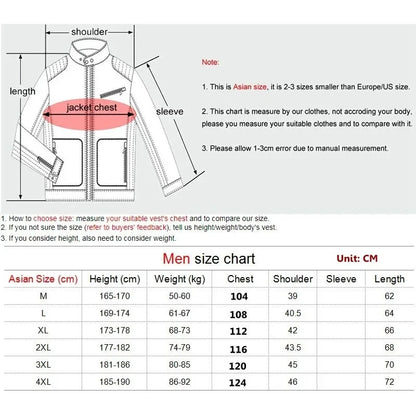 Men Vest Windproof Vest Men Jacket Sleeveless Vest Winter Jacket Casual Coat Men down Cotton Warm Thicken Waistcoat thick gilet