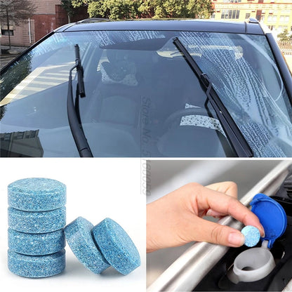 Solid Glass Cleaning Car Accessories Anti-freeze For Windshield Polish Vaz 2115 Car Zoverhor Car Ice Wash Tablet 10/50/500pcs