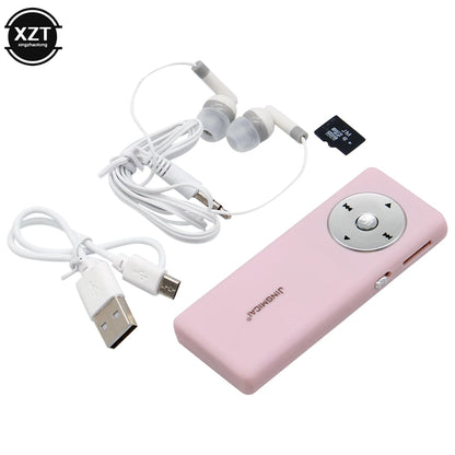 Portable Mini MP3 USB Player Students Sport MP3 Music Player Learning Sports Learn Supplies Send Memory Card