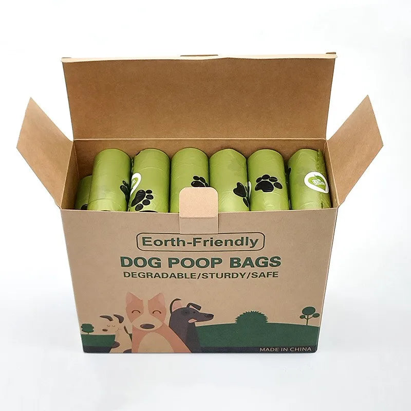 New Dog Poop Bag Biodegradable Pet Garbage Bag Dog Poop Bags Dog Poop Bag Dispenser Dog Cleaning Supplies Dog Products for Dogs