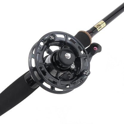 Ultralight 80# 120# Fishing Reel ABS Plastic Former Ice Fishing Wheel Long Shot Ceramic Fishing Line Outlet Easy Fishing