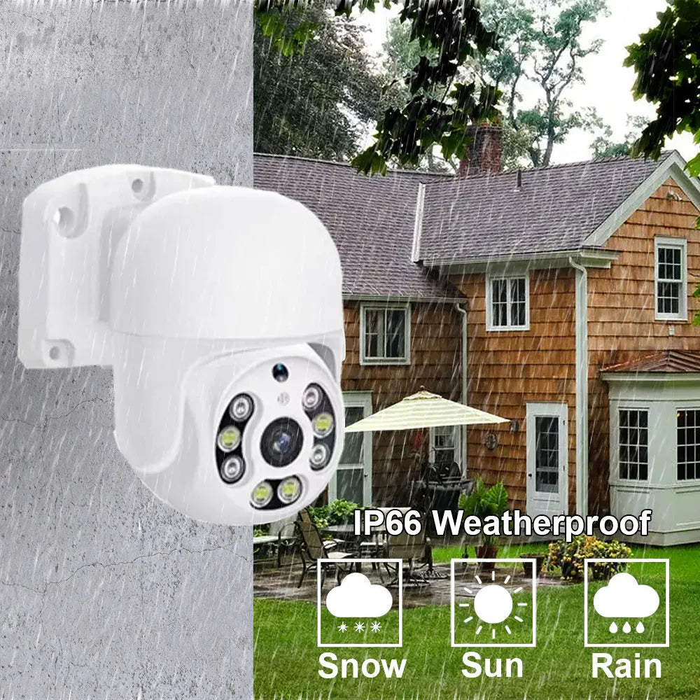 Mini AHD 5.0MP/12.5 fps Outdoor 1080P Speed Dome CCTV Camera System Waterproof Surveillance Camera Coaxial Control Xmeye AHD DVR