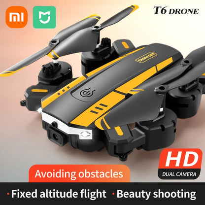 XIAOMI T6 Drone 8k Profesional HD GPS Camera Obstacle Avoidance Aerial Photography Optical Flow Foldable Quadcopter Toy Gift 1KM