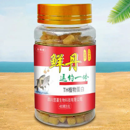 Bait Pellets High Protein Fishy Taste Hemoglobin Bait Freshwater Crucian Carp Grass Fish Bream Bait Fishing Accessories