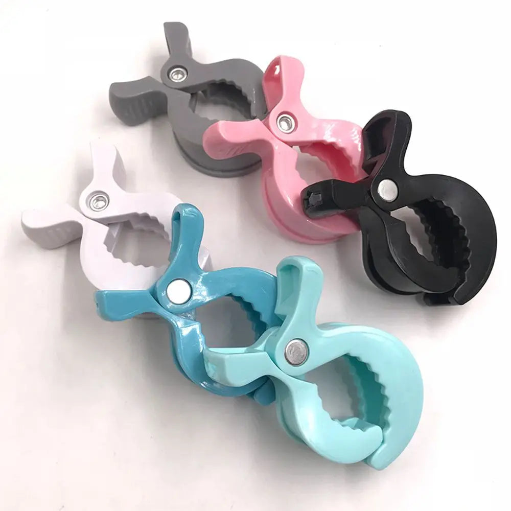 2Pcs Baby Stroller Clamp Alligator Clip Pram Peg Portable Stroller Hook Baby Car Seat Clips Toddler Baby Stroller Accessories