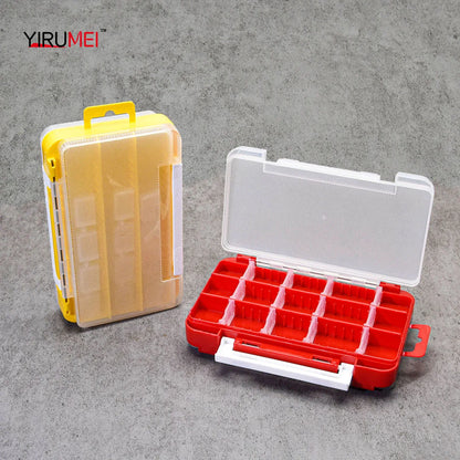 New Fly Fishing Tackle Box Fishing Accessories Tool Storage Box Sided Carp For Fishing Goods Hooks Lure Boxes