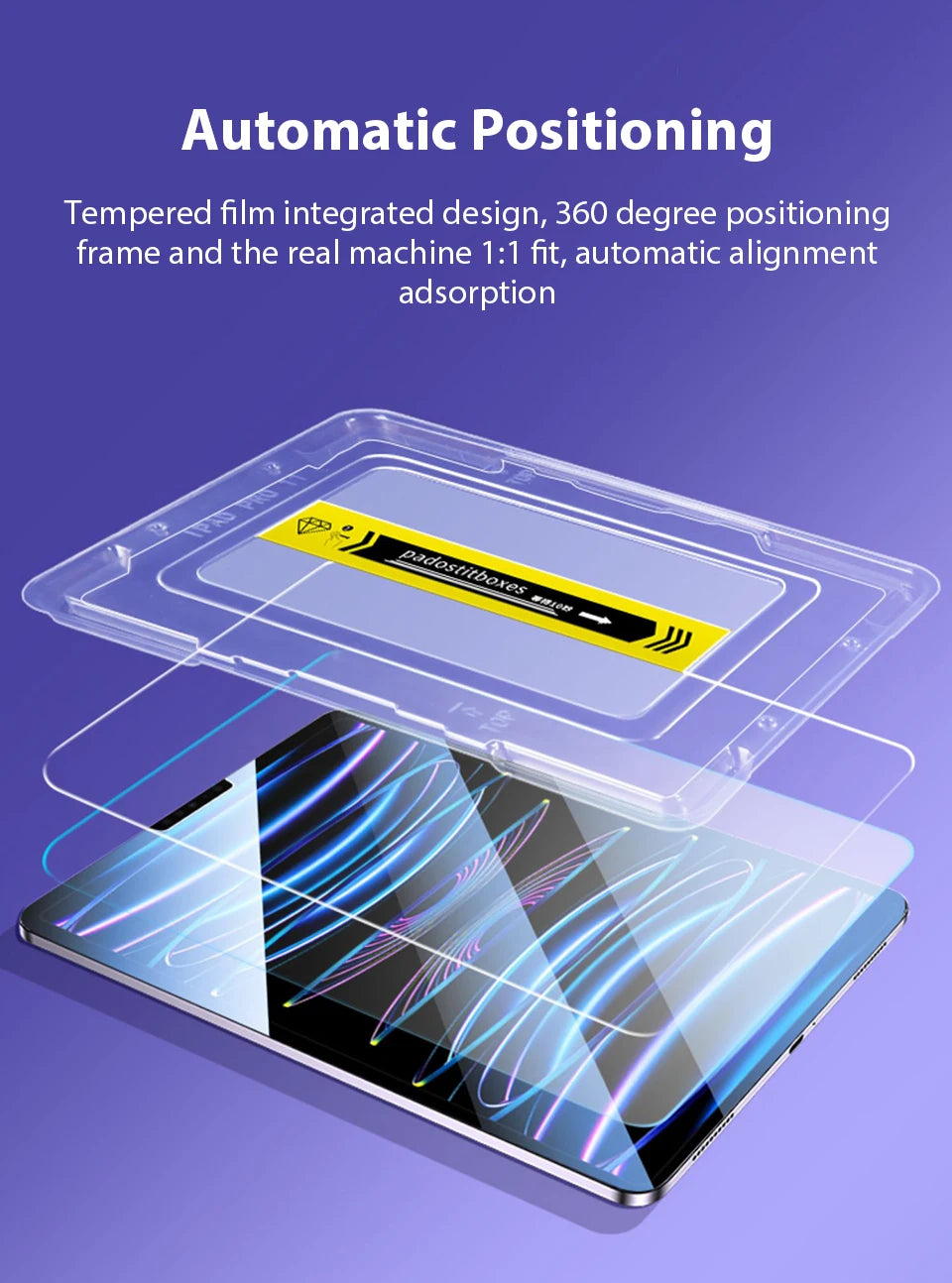 Tempered Glass Screen Protector For Ipad Pro 13 11 M4 M2 2024 12.9 10 9 10th 9th Generations Air 5 4 3 Mini 6 8th 10.2 10.9 Film