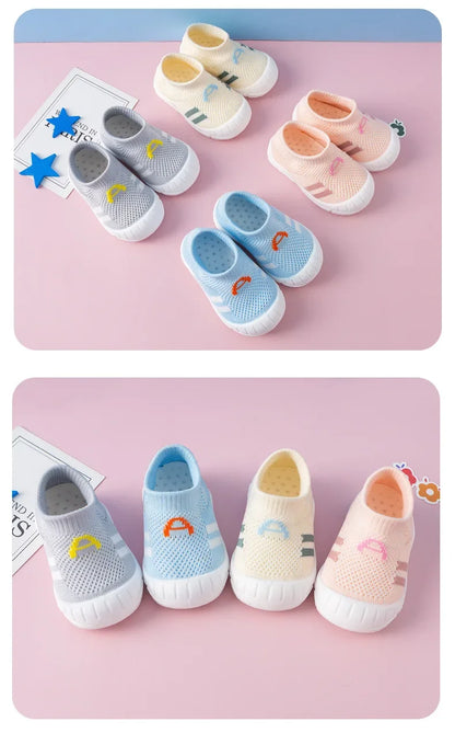 Baby Shoes Soft-soled Toddler Shoes 1-3 Years Old Children Sock Shoes Baby Indoor Shoes Spring Fall Floor Shoes Non-slip