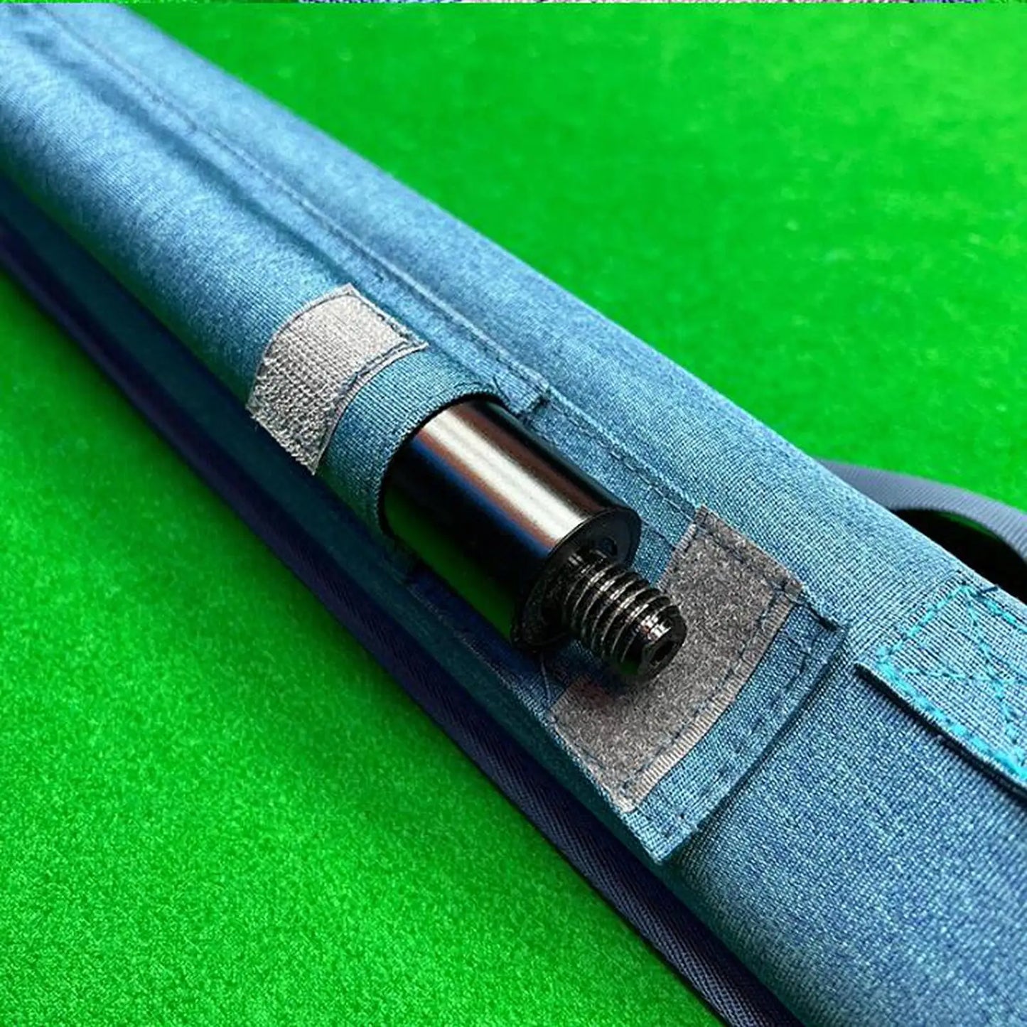 3x4 Pool Cue Cases 1/2 Snooker Pool Cue Bag Portable Lightweight Soft Billiard Cue Stick Storage Pouch Sport Accessories