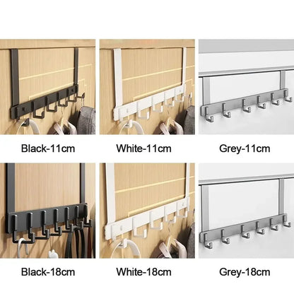 Door Behind Hook Storage Wall Hanging Clothes Hanger Coat Hook Punch-free Hanger Bedroom Organizer Storage Kitchen Accessories